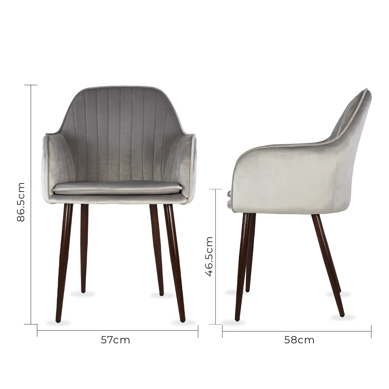 Set De 2 Sillas Trento