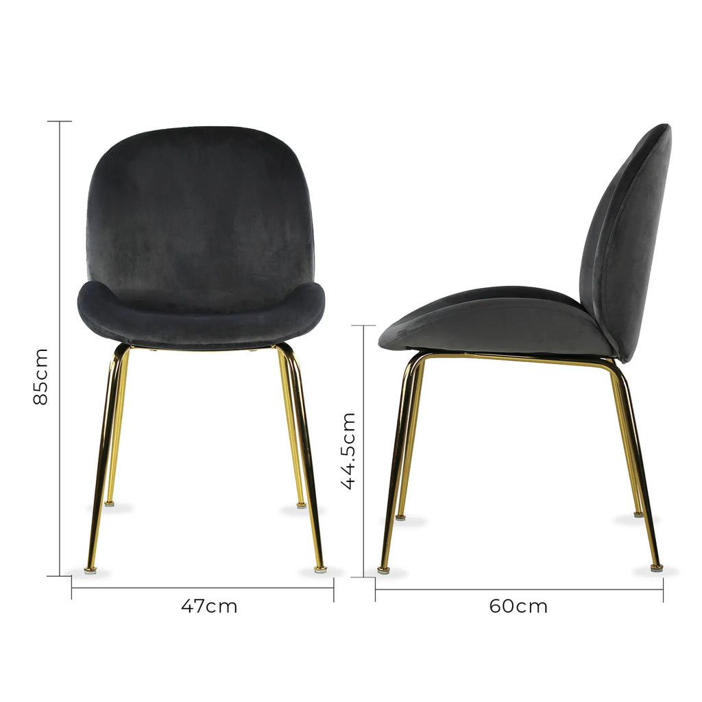 Set de 2 sillas Treviso