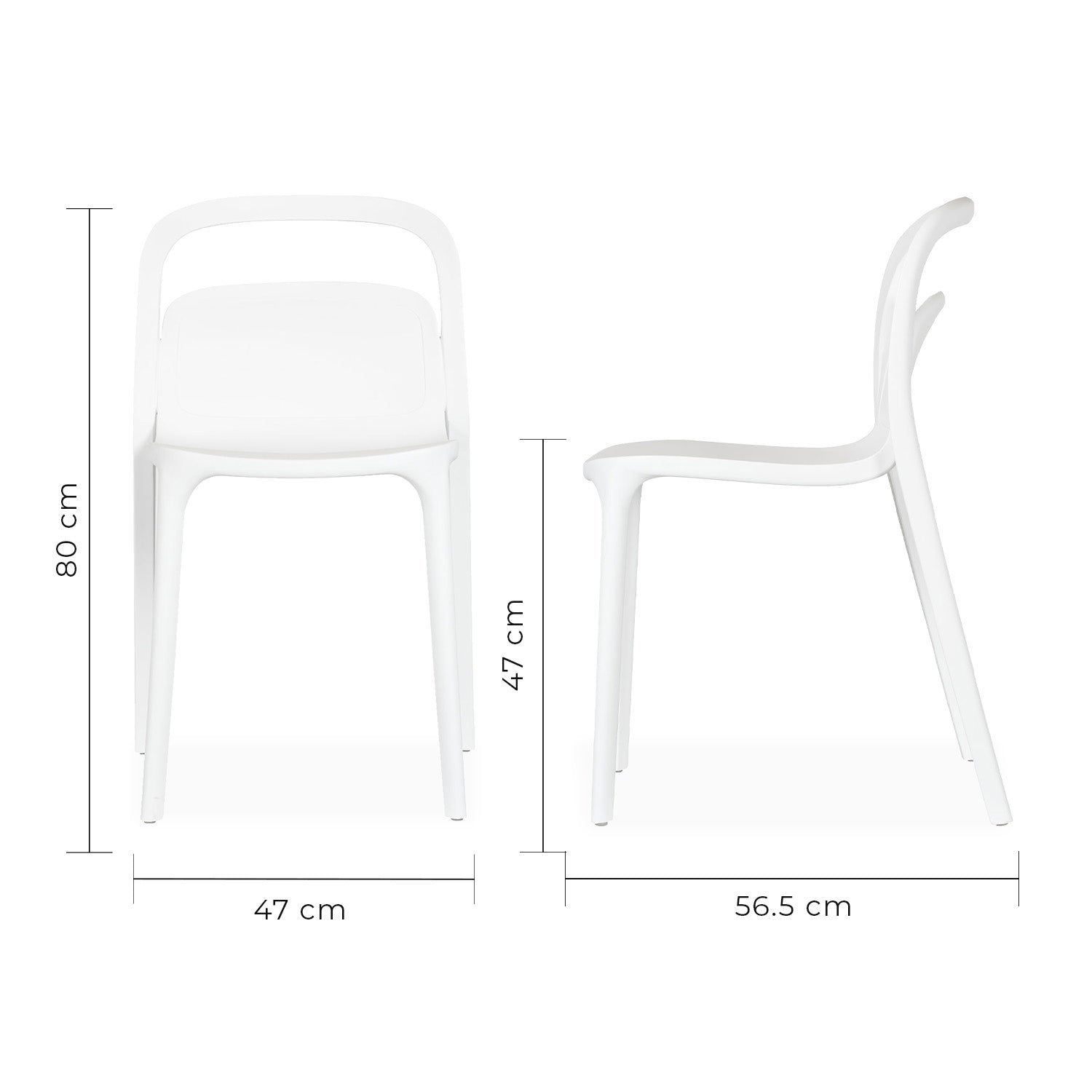 Set De 4 Silla Exterior Asti Var