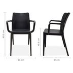 Silla Biella con brazos