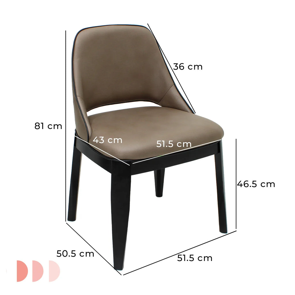 Silla de comedor Branco