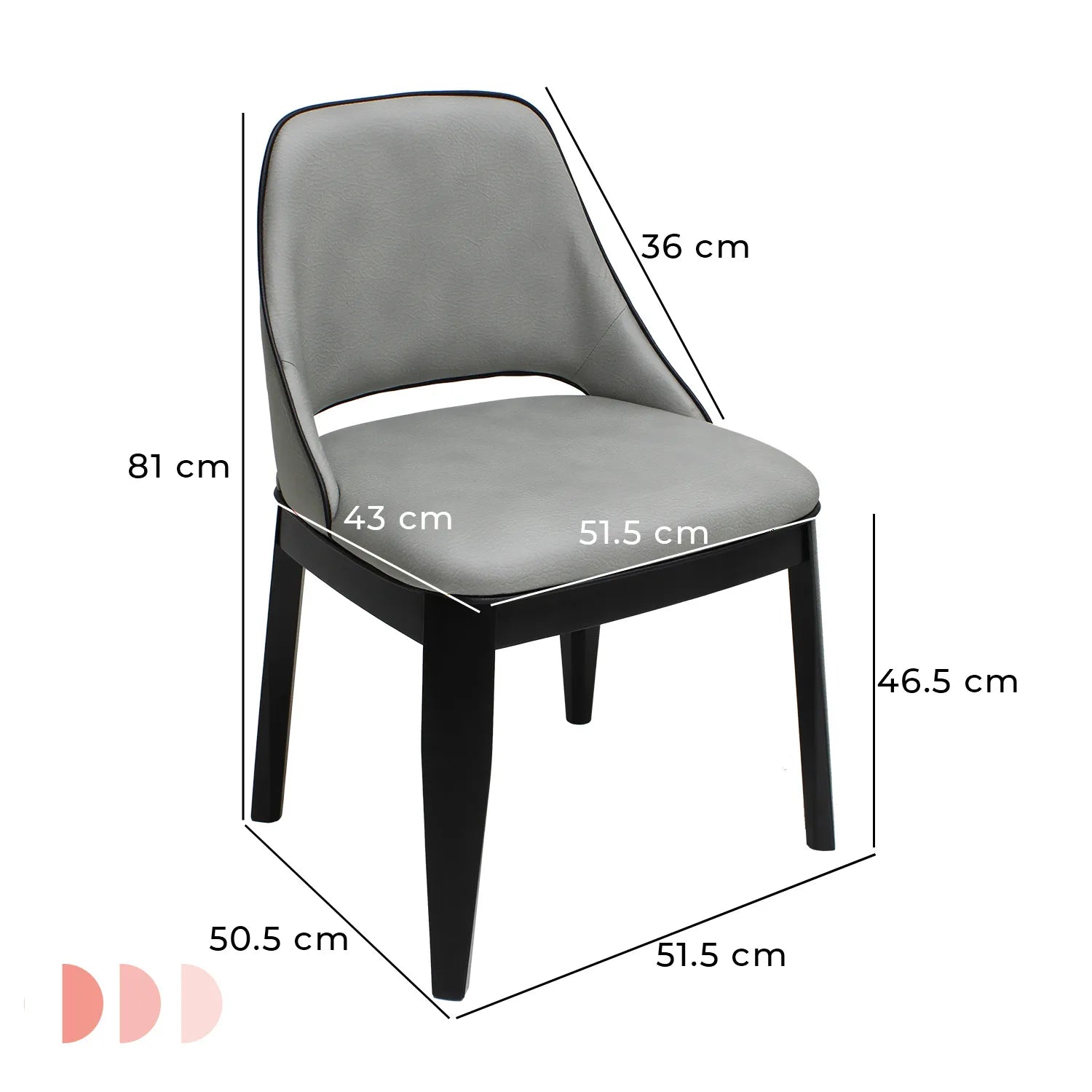 Silla de comedor Branco