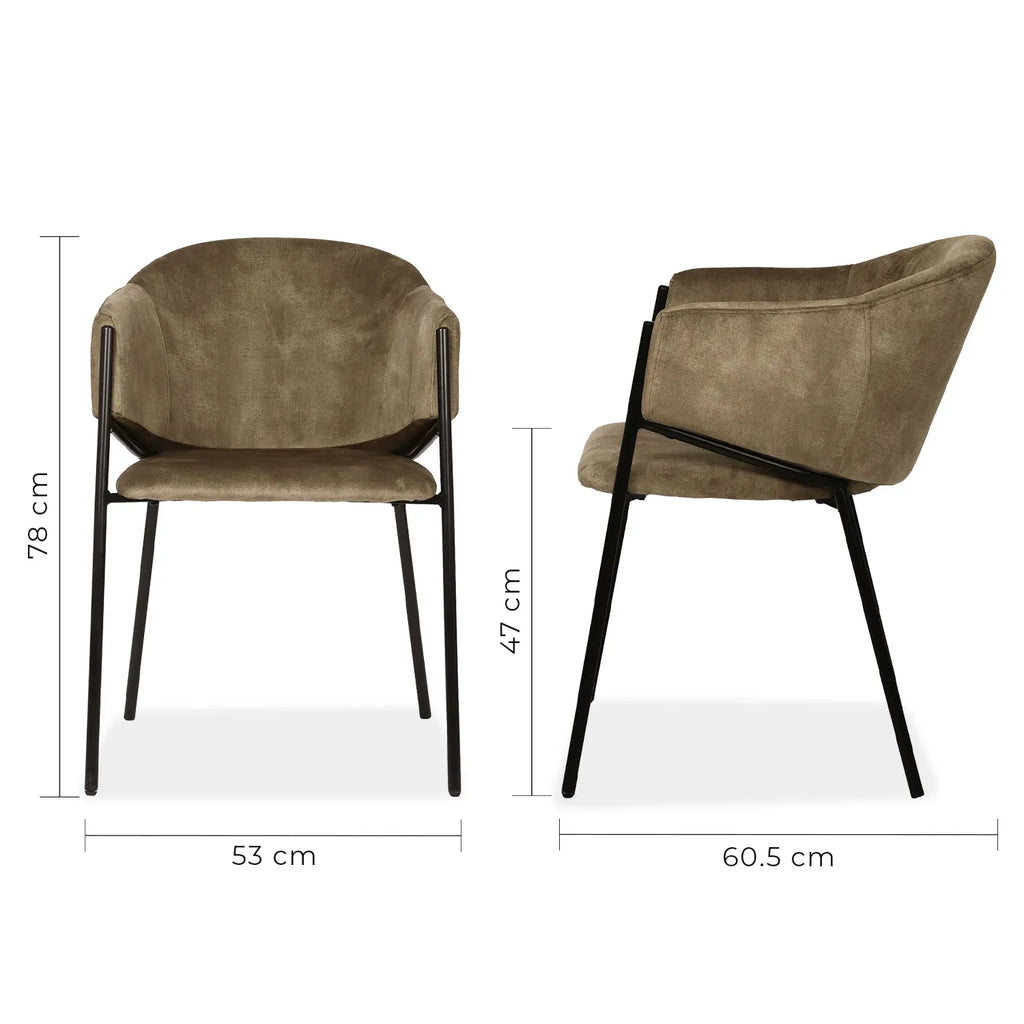 Silla de comedor 2101 Isolla