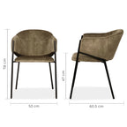 Silla de comedor 2101 Isolla