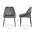 Silla de comedor Budelli 3093