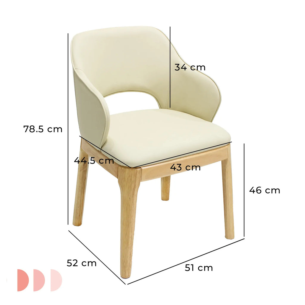 Silla de comedor Viseo