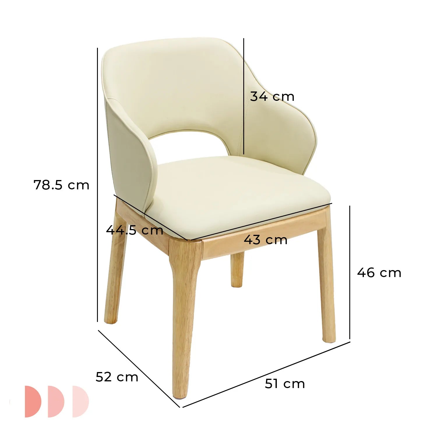 Silla de comedor Viseo