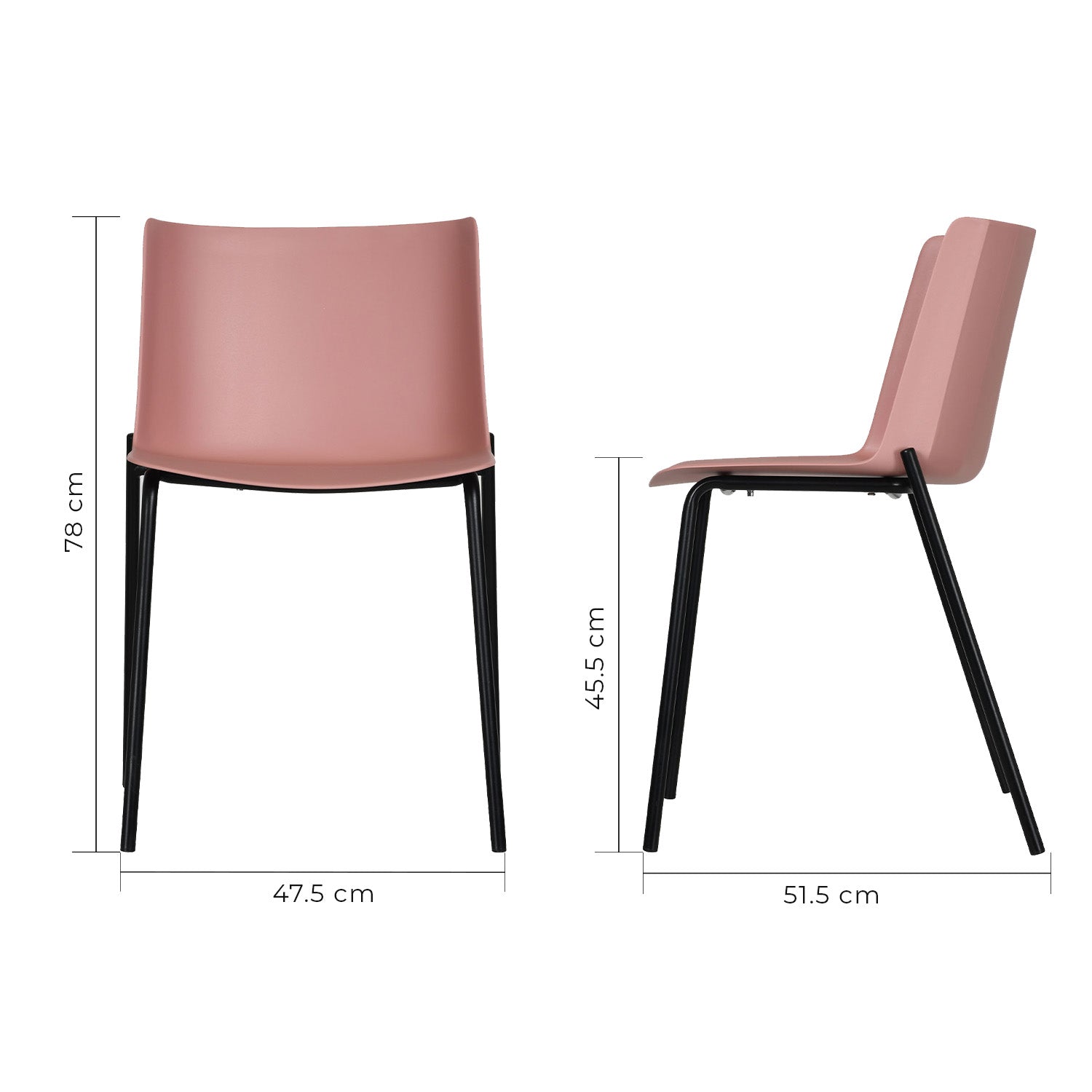 Set de 4 Sillas Colombo