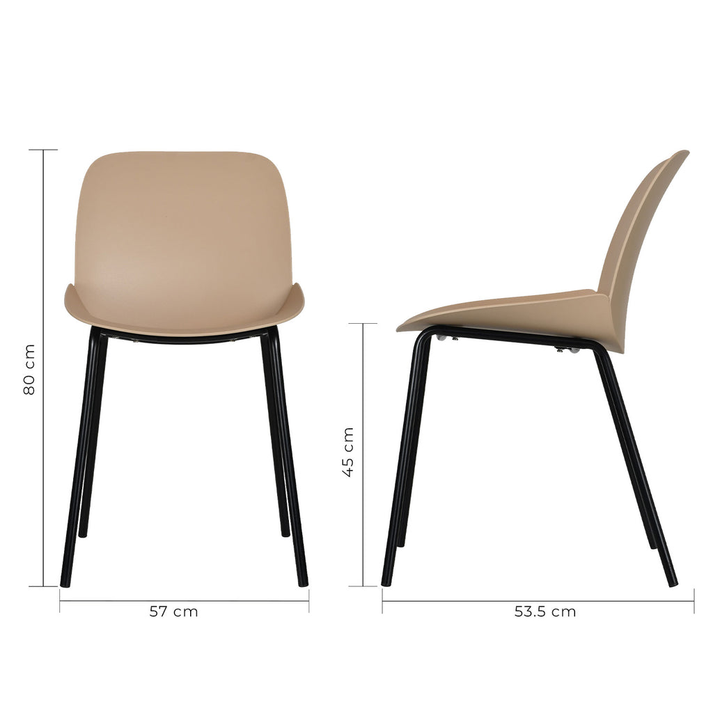 Set de 4 Sillas Noto