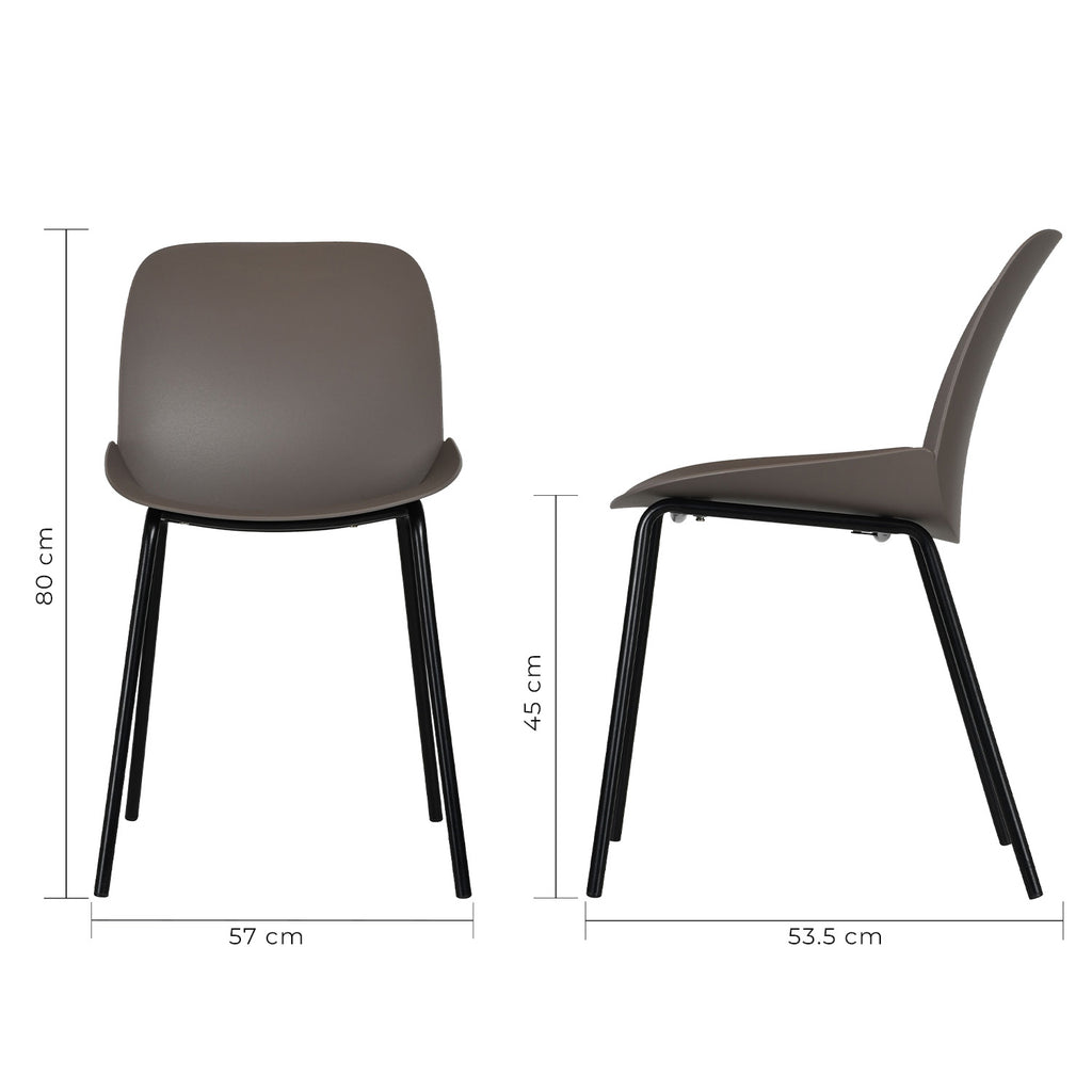 Set de 4 Sillas Noto