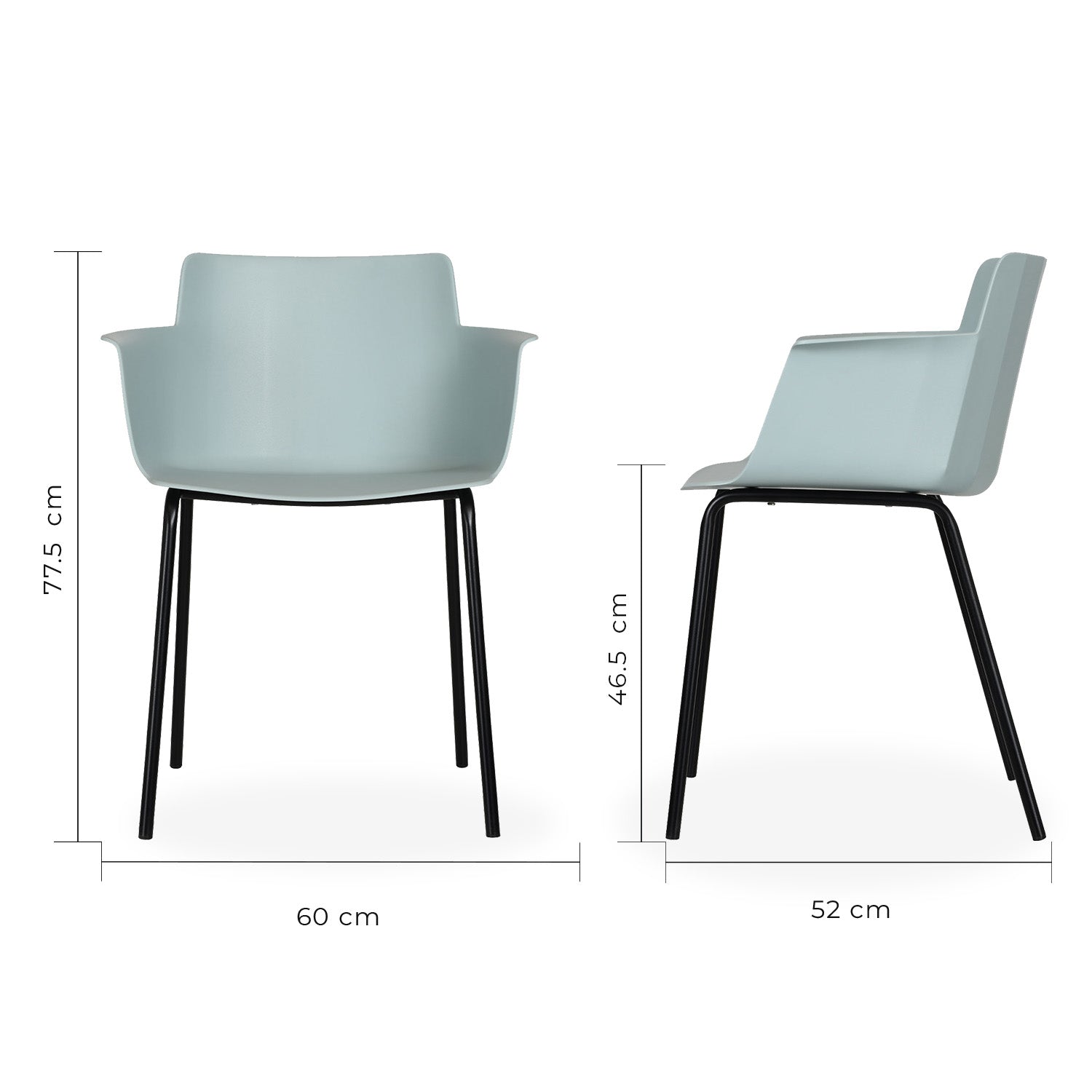 Set de 4 Sillas Potenza