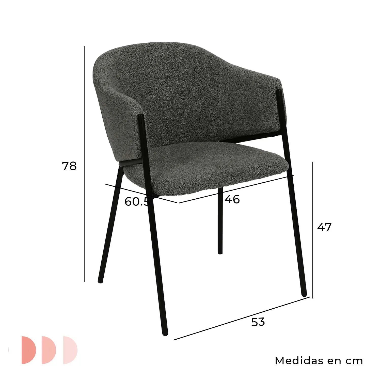 Silla de comedor 2101 Isolla