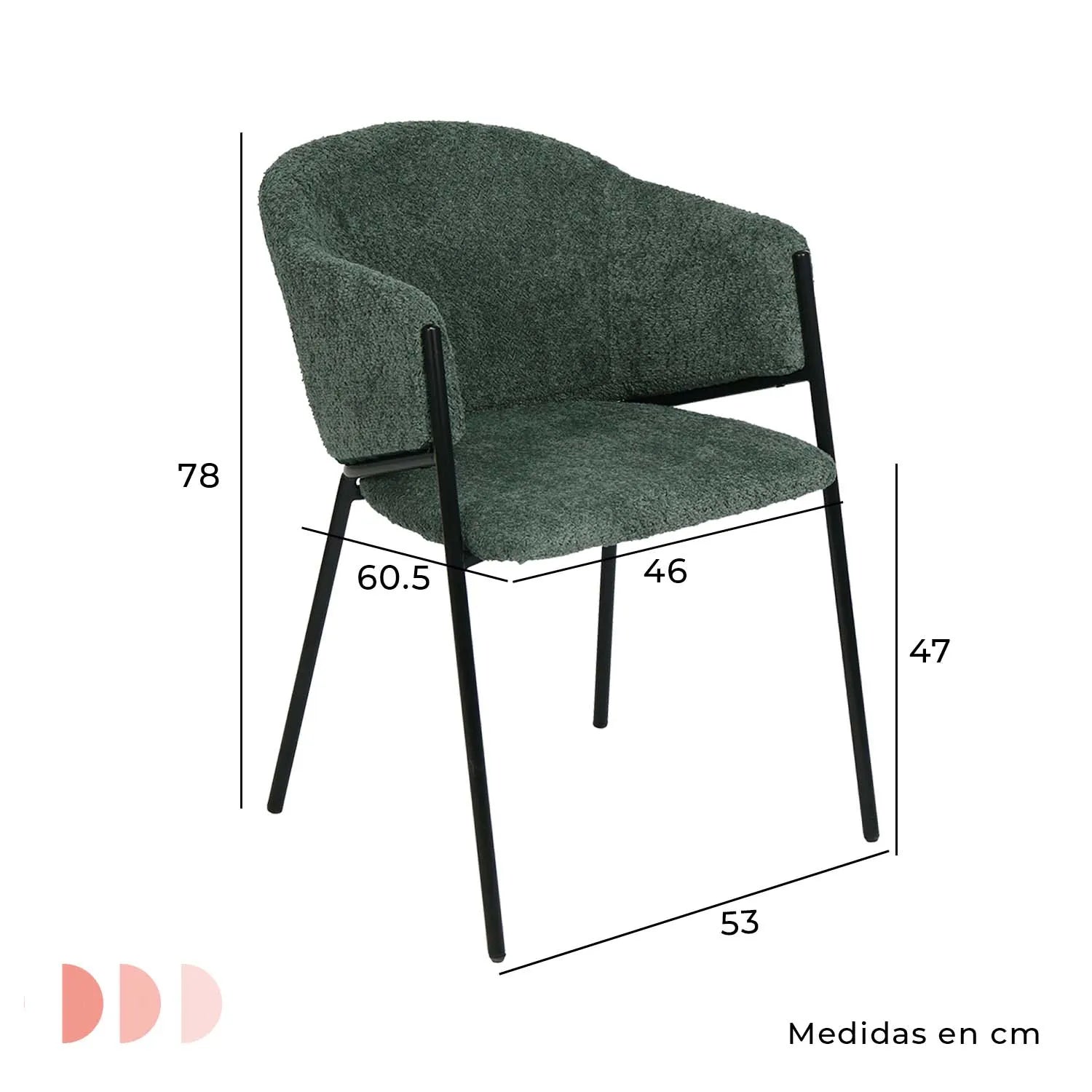 Silla de comedor 2101 Isolla