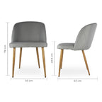 Set De 2 Sillas Lucca