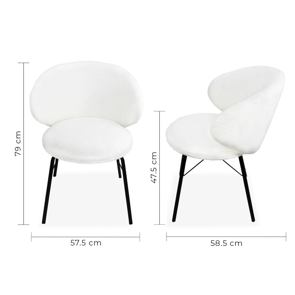 Set de 2 Sillas Tucson 9007