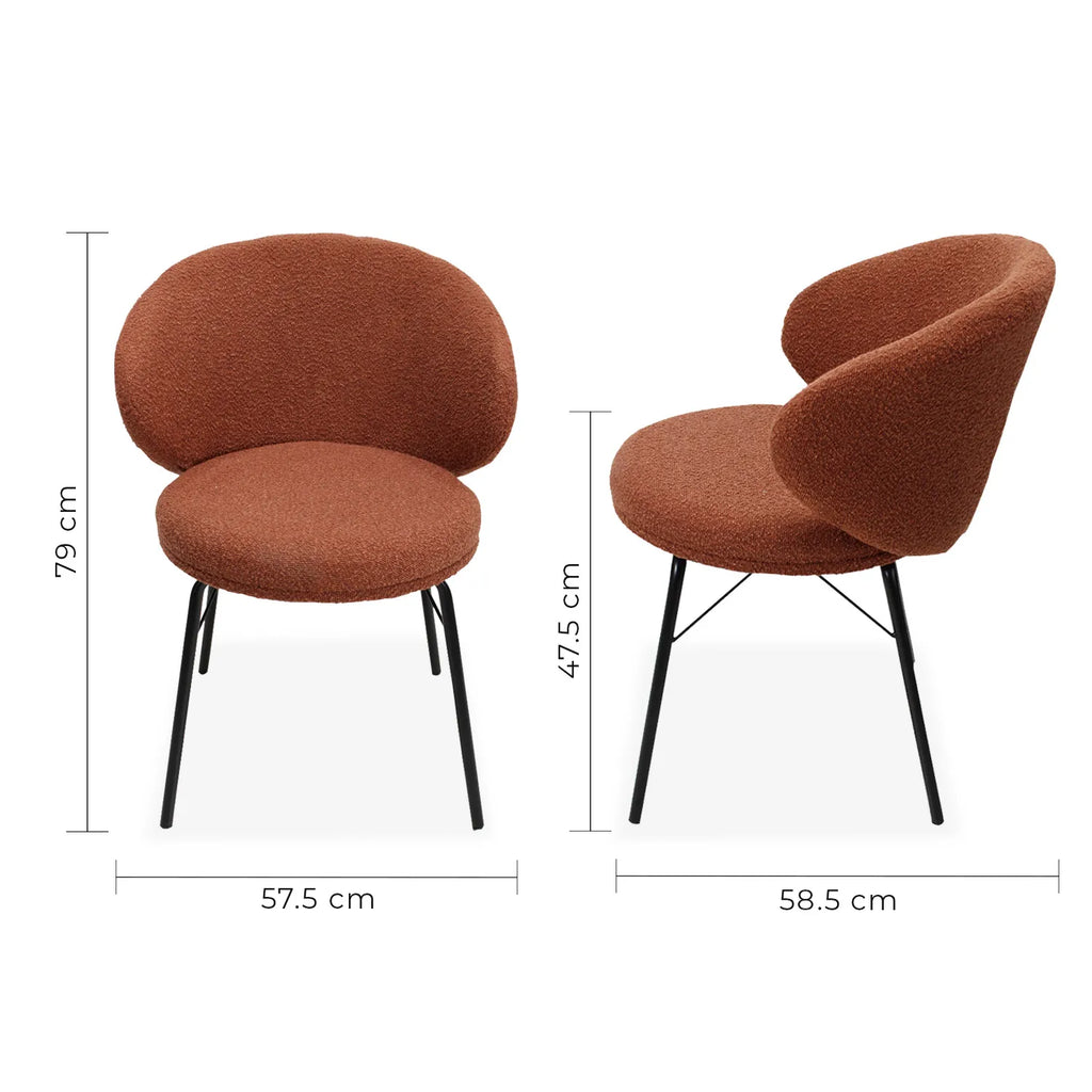 Set de 2 Sillas Tucson 9007