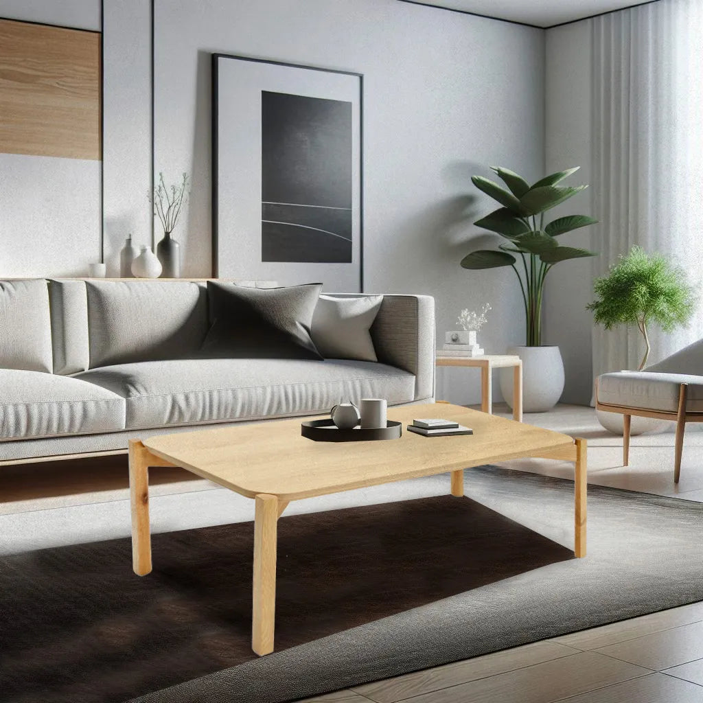 Mesa de centro recta Palu 100x50 19603