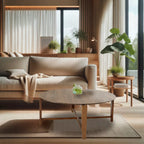 Mesa de centro circular Palu 20222L