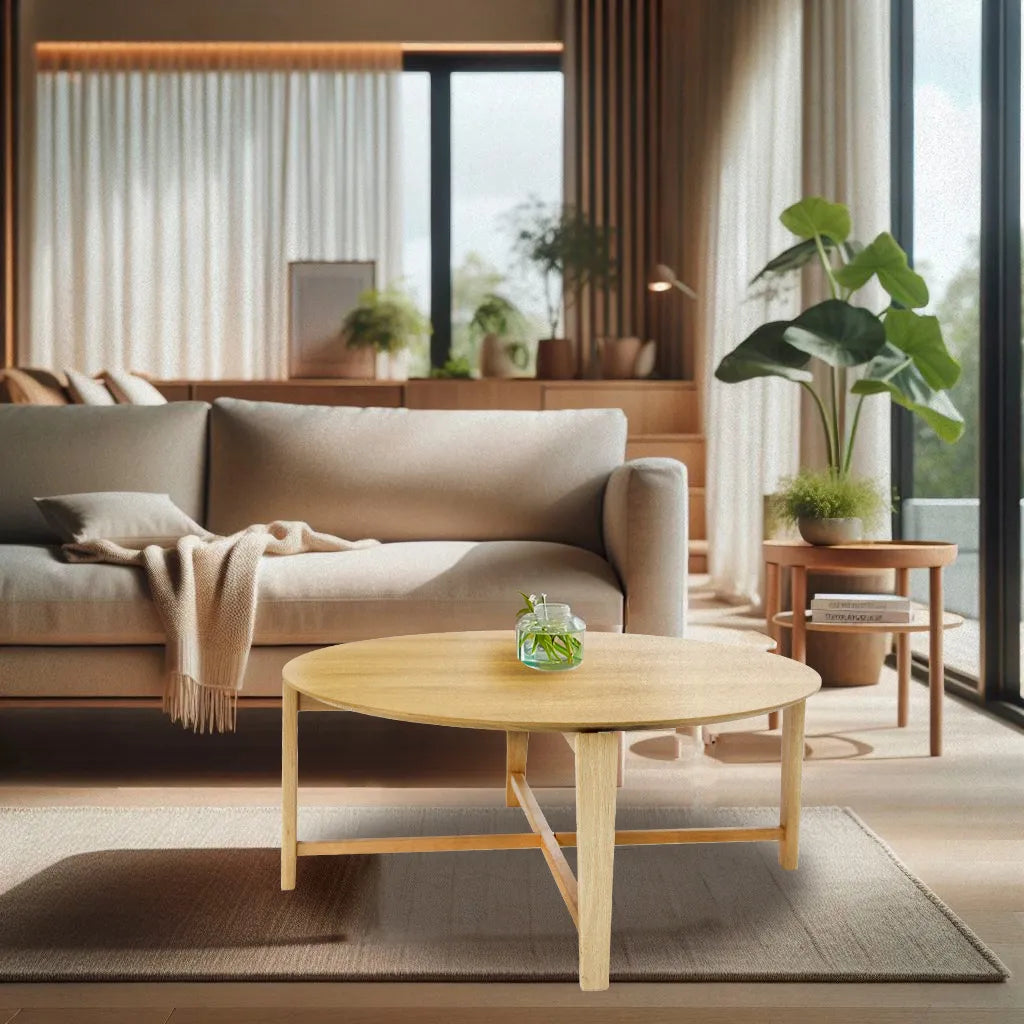 Mesa de centro circular Palu 20222L