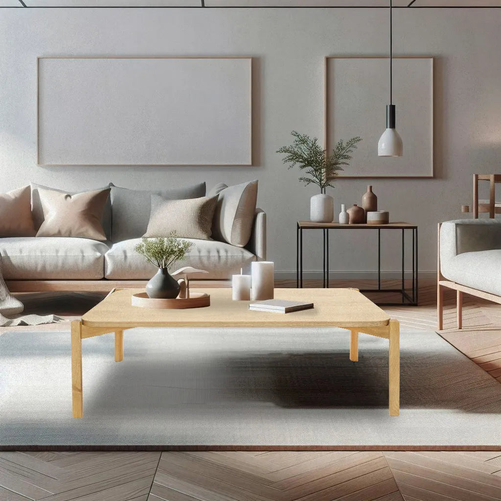 Mesa de centro recta Palu 100x50 19603