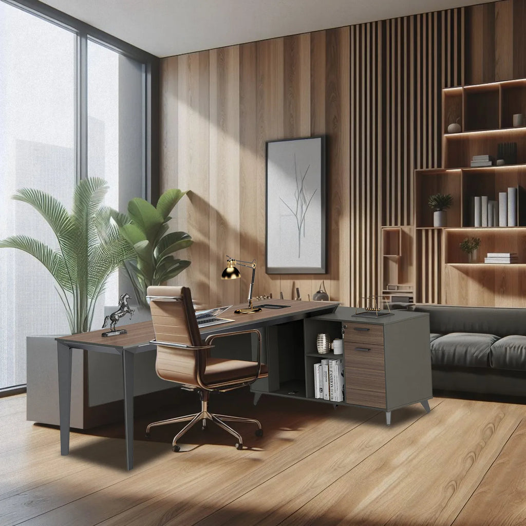 Escritorio ejecutivo Cracovia 180 Lateral