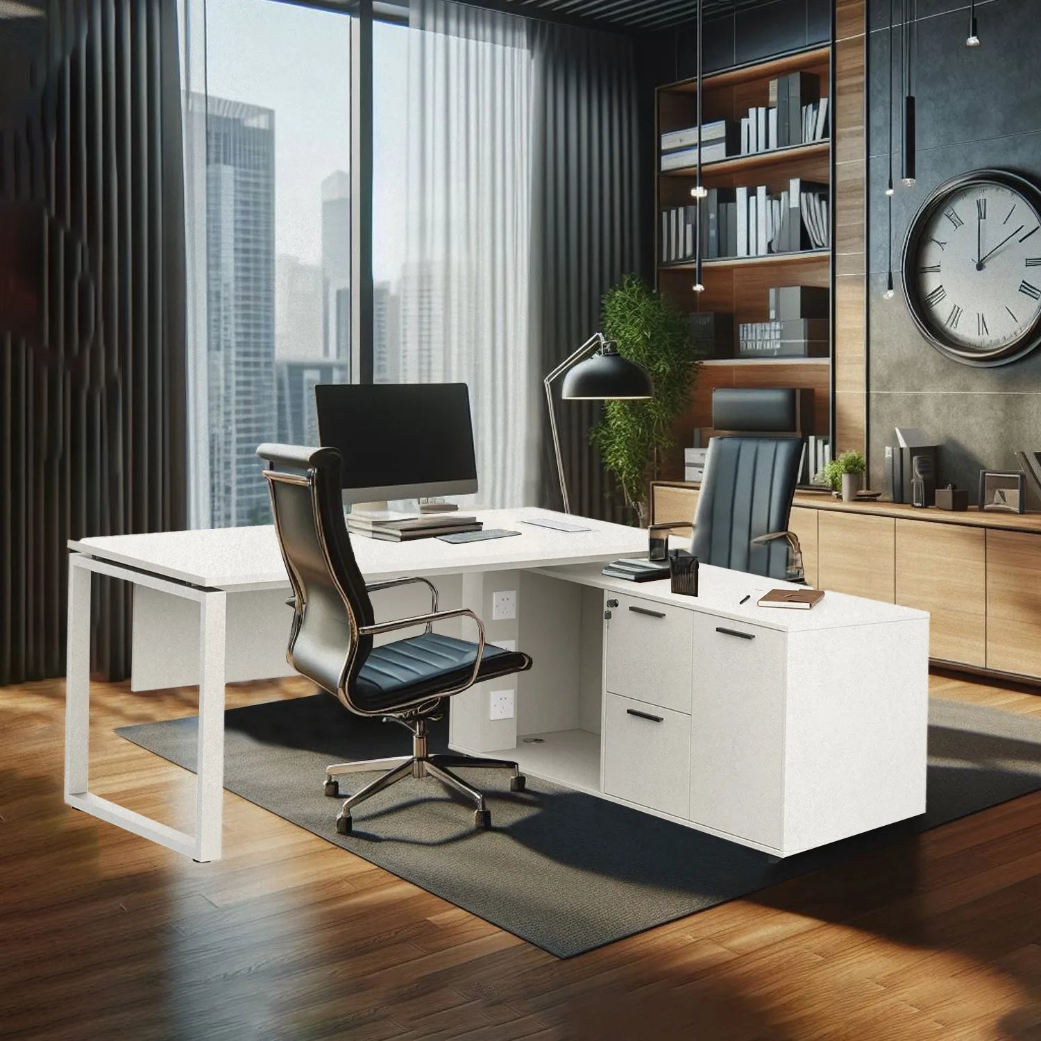 Escritorio ejecutivo Zadar 180 Lateral