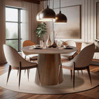 Mesa comedor 100cm Padar Chapa 1371