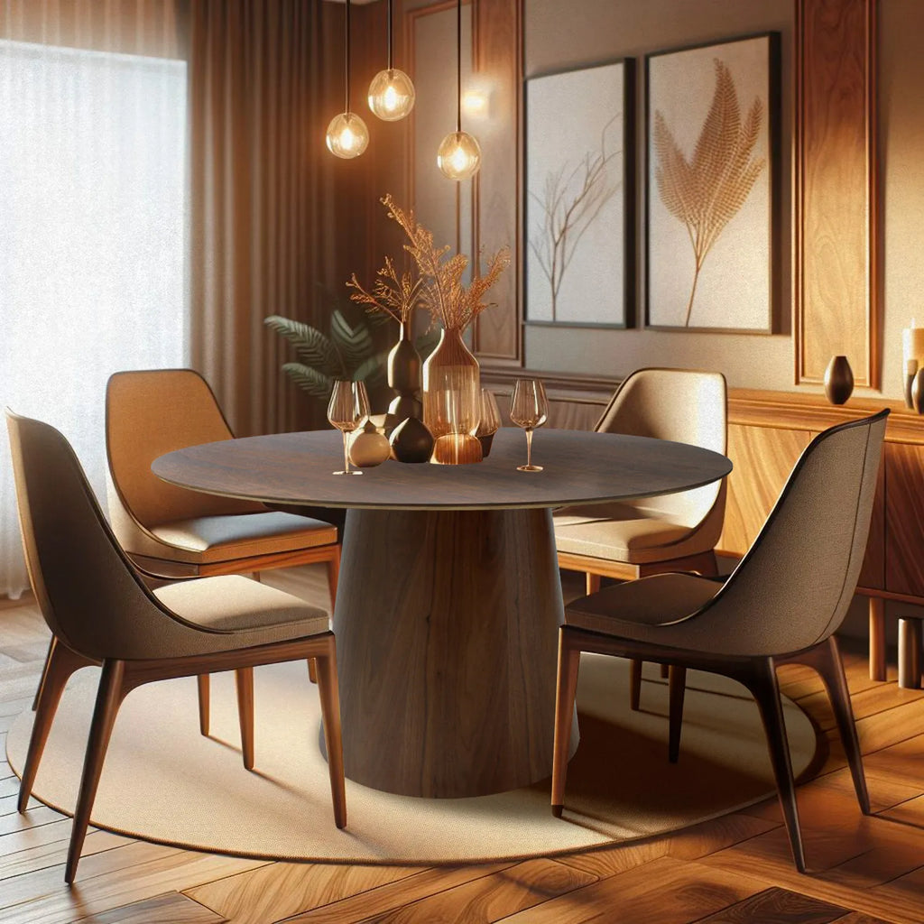 Mesa comedor 120cm Padar Chapa 1371