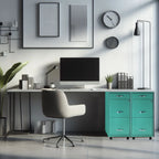 Archivero Metálico 2+1 gavetas Carta móvil 24421