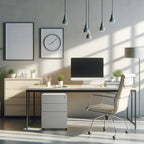 Archivero Metálico 2+1 gavetas Carta Sarre