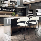 Set de 2 Bancos Caceres 65cm W29