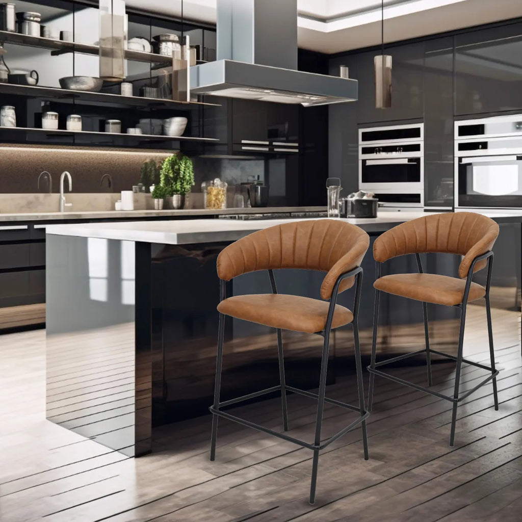 Set de 2 Bancos Caceres 65cm W29