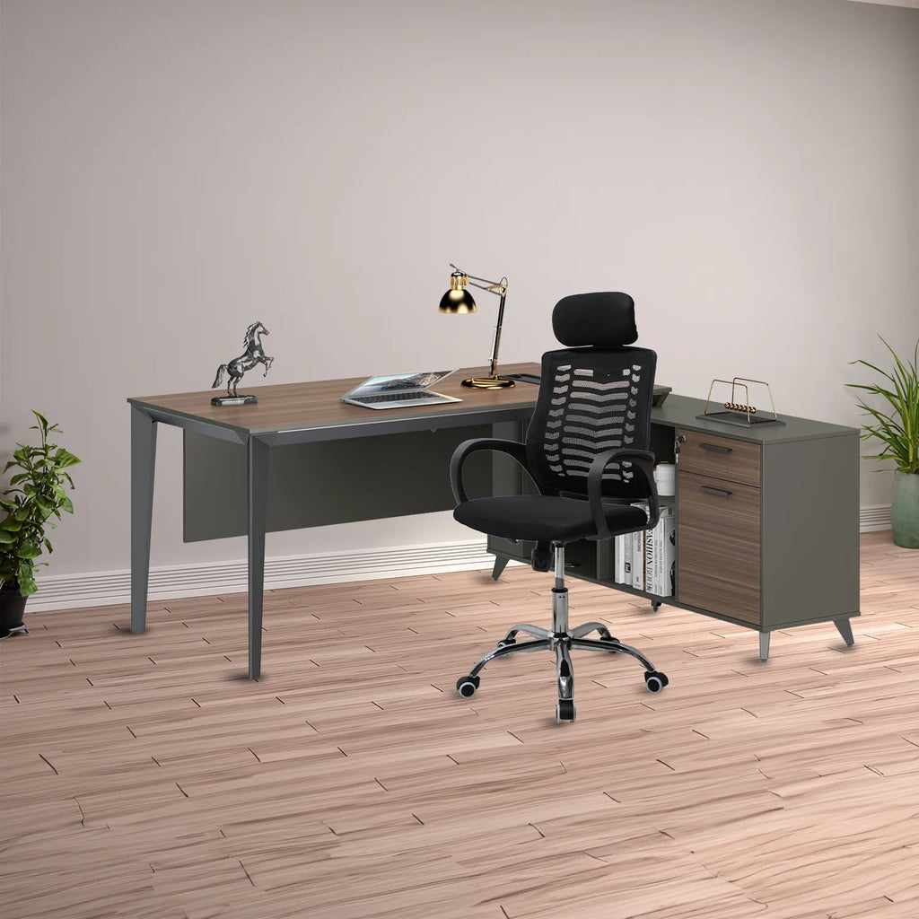 Escritorio ejecutivo Cracovia 180 Lateral