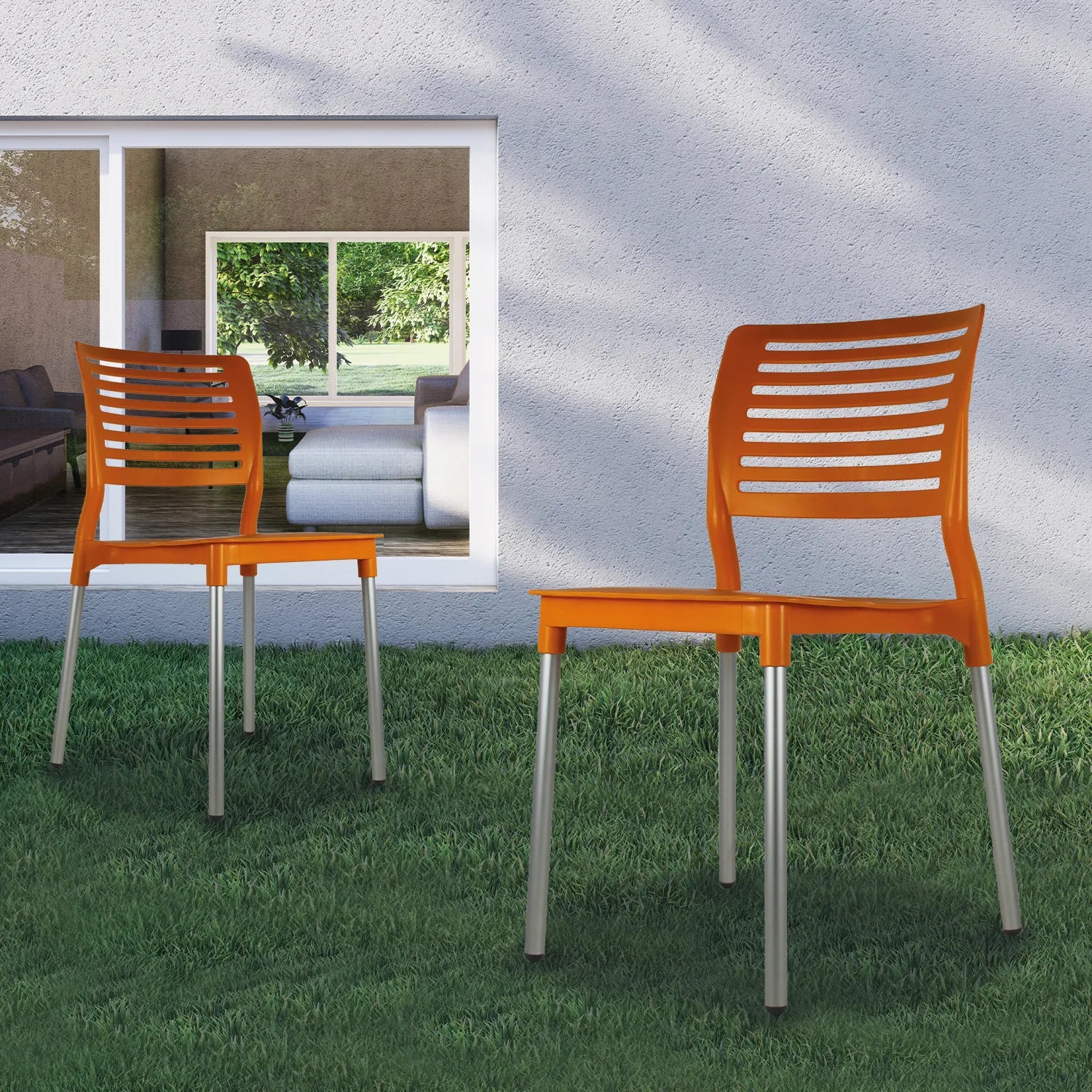 Set de 2 Sillas exterior Galeri