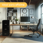 Archivero Metálico 3 gavetas Carta 17438 Negro