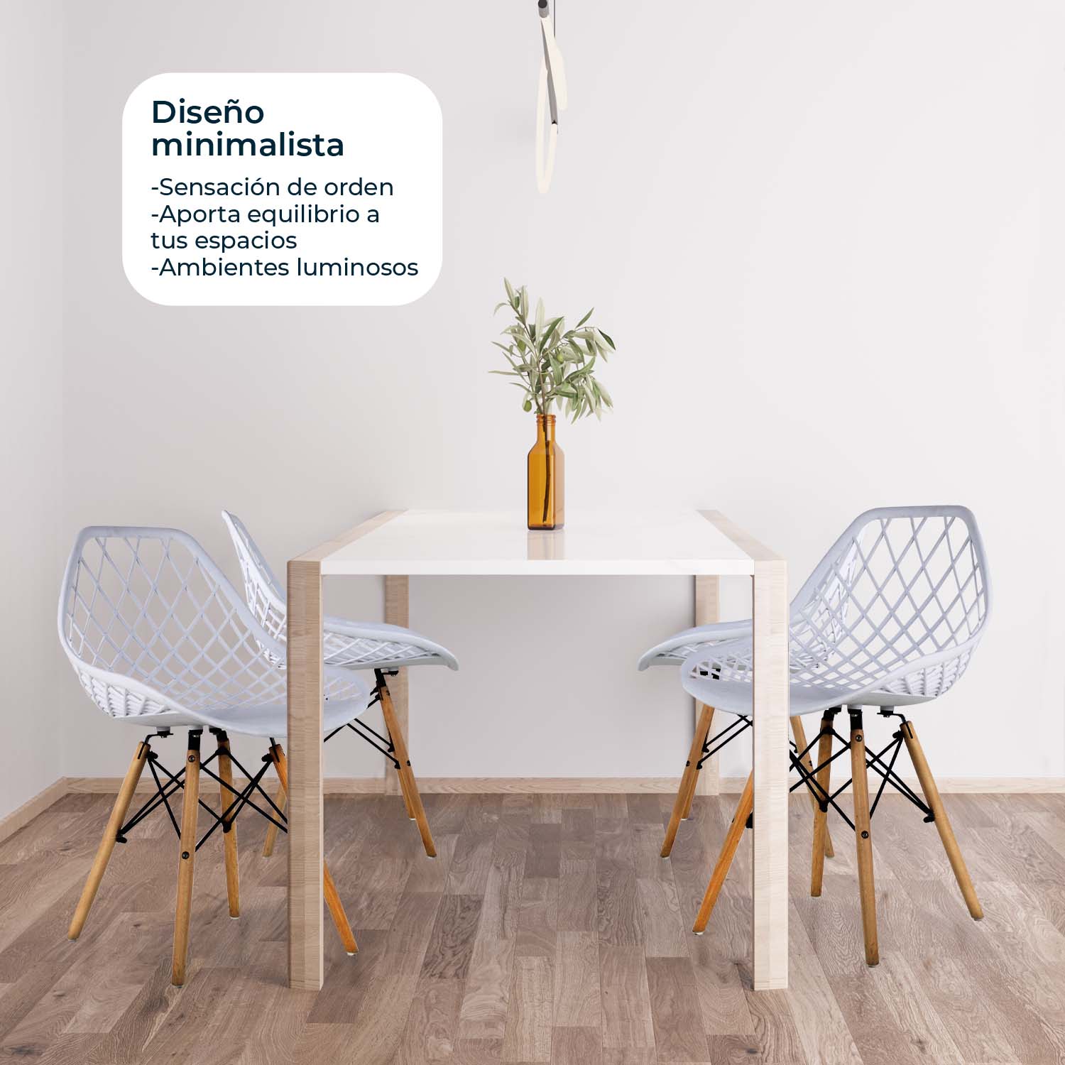 Set de 2 Sillas Oslo Vento