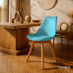 Silla Frankfurt acojinada | Silla Eames para comedor