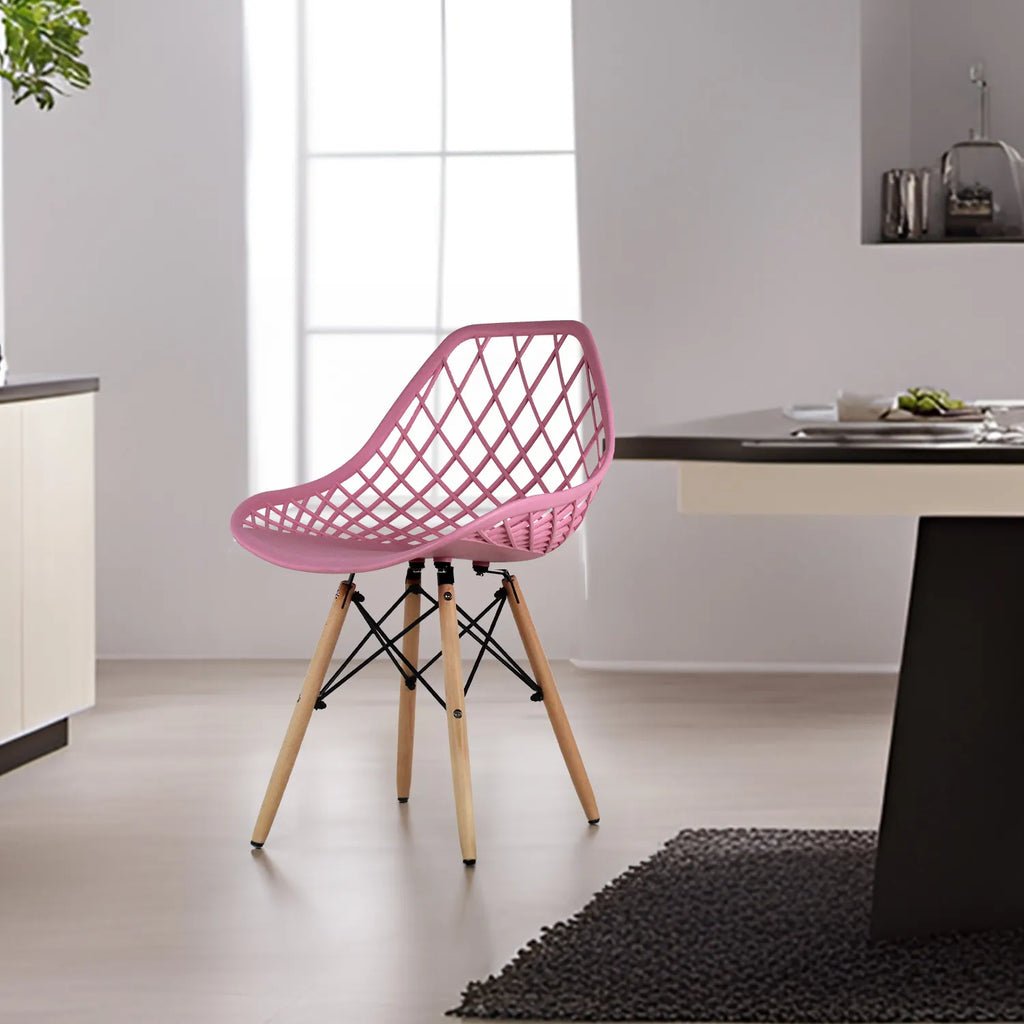 Set de 2 Sillas Oslo Vento | Sillas Eames para comedor
