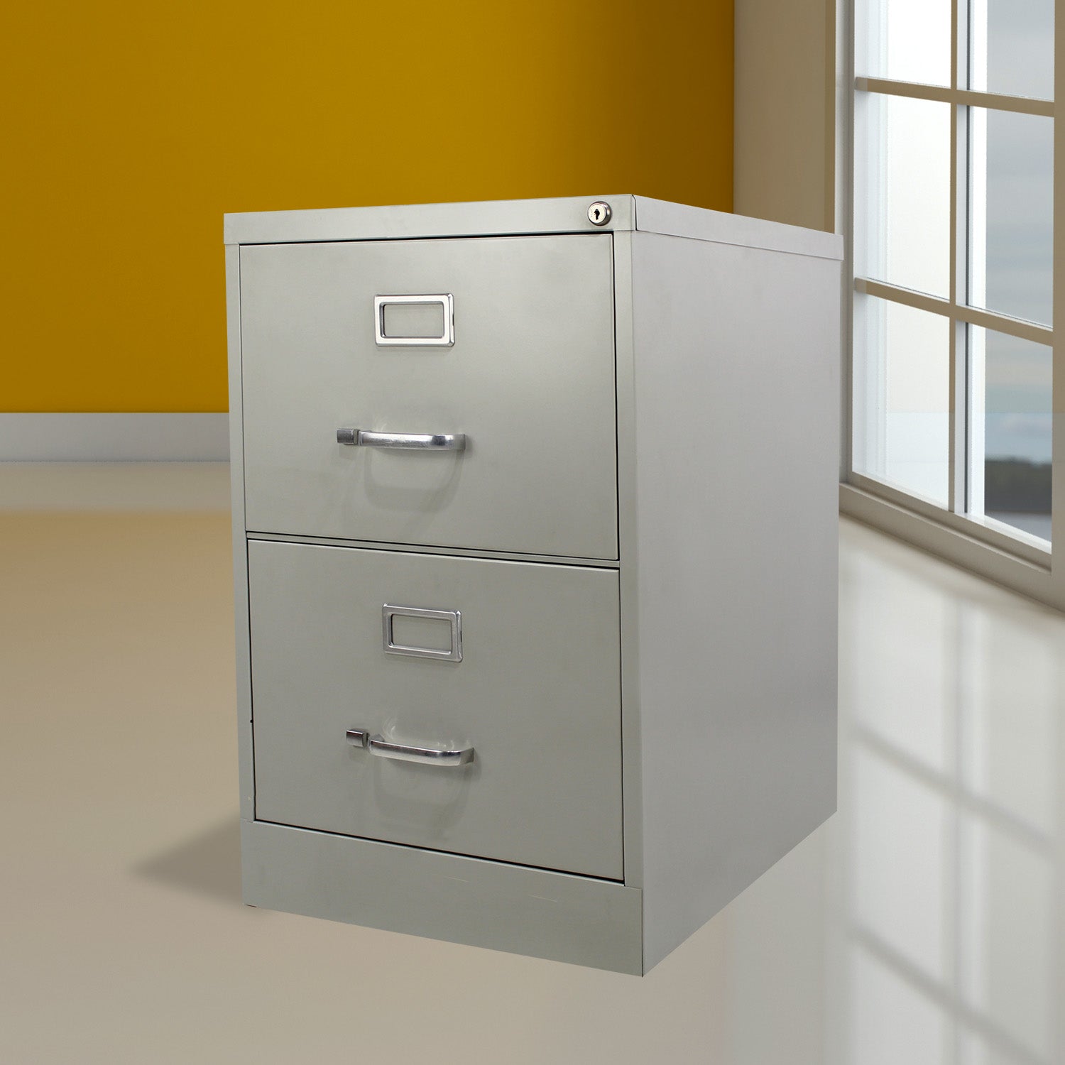 Archivero Metálico 2 gavetas Oficio 14114 Gris