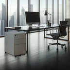 Archivero Metálico 2+1 gavetas Carta Sarre