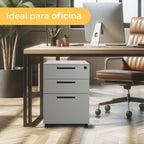 Archivero Melamina 2+1 gavetas Carta Zadar