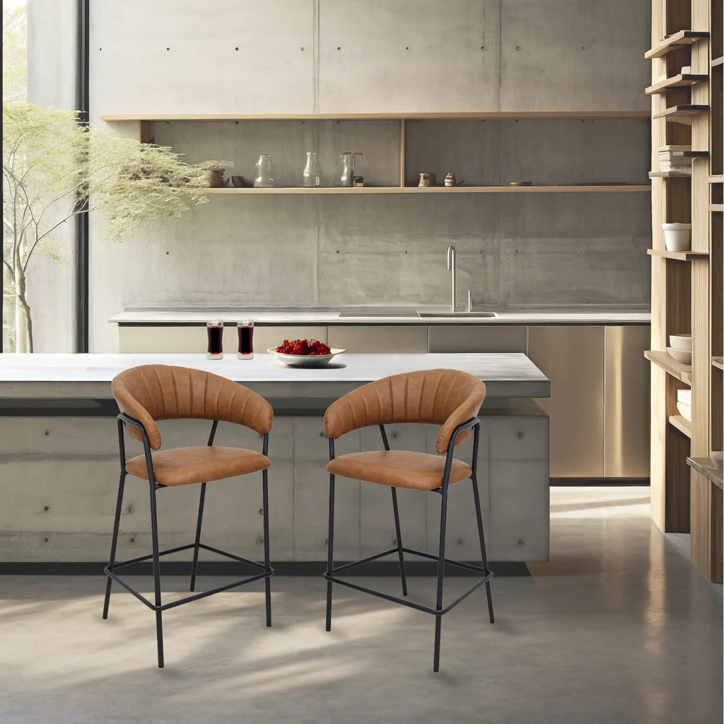 Set de 2 Bancos Caceres 65cm W29