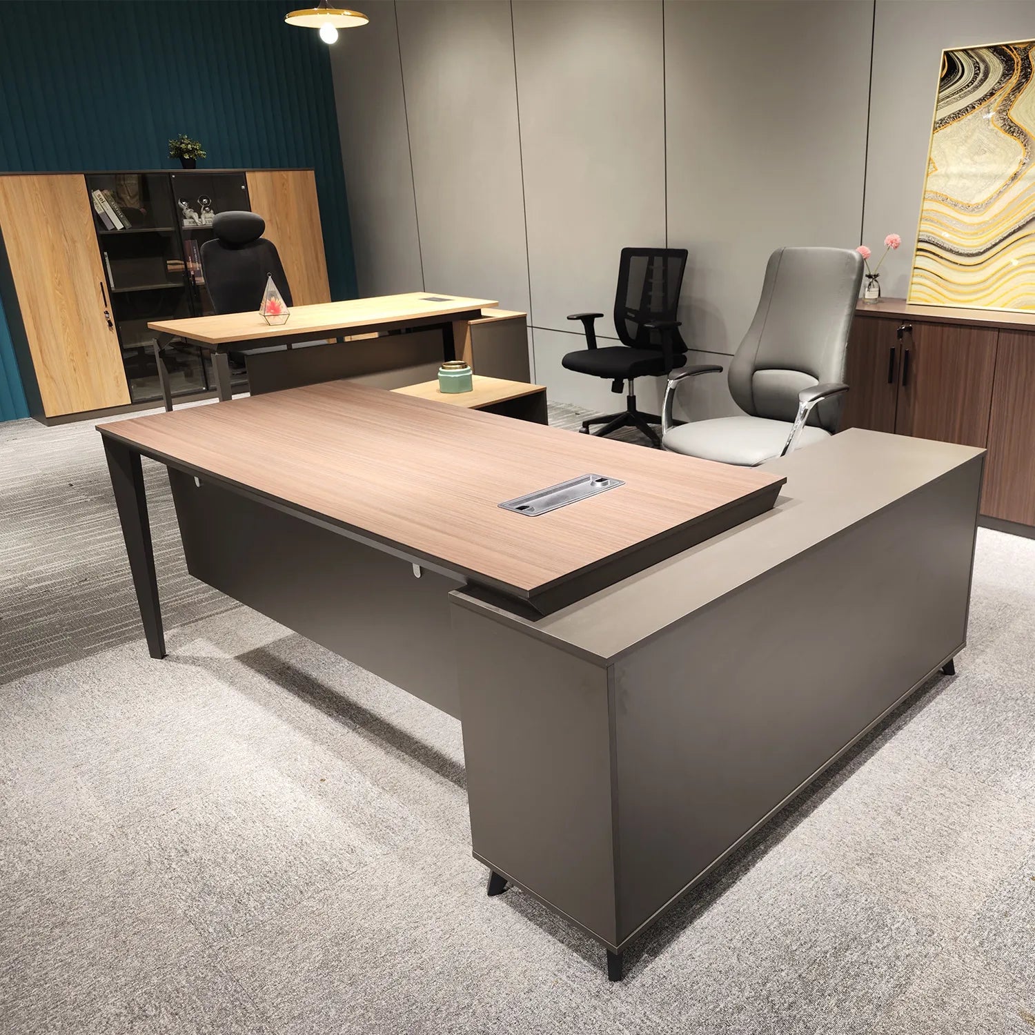 Escritorio ejecutivo Cracovia 180 Lateral