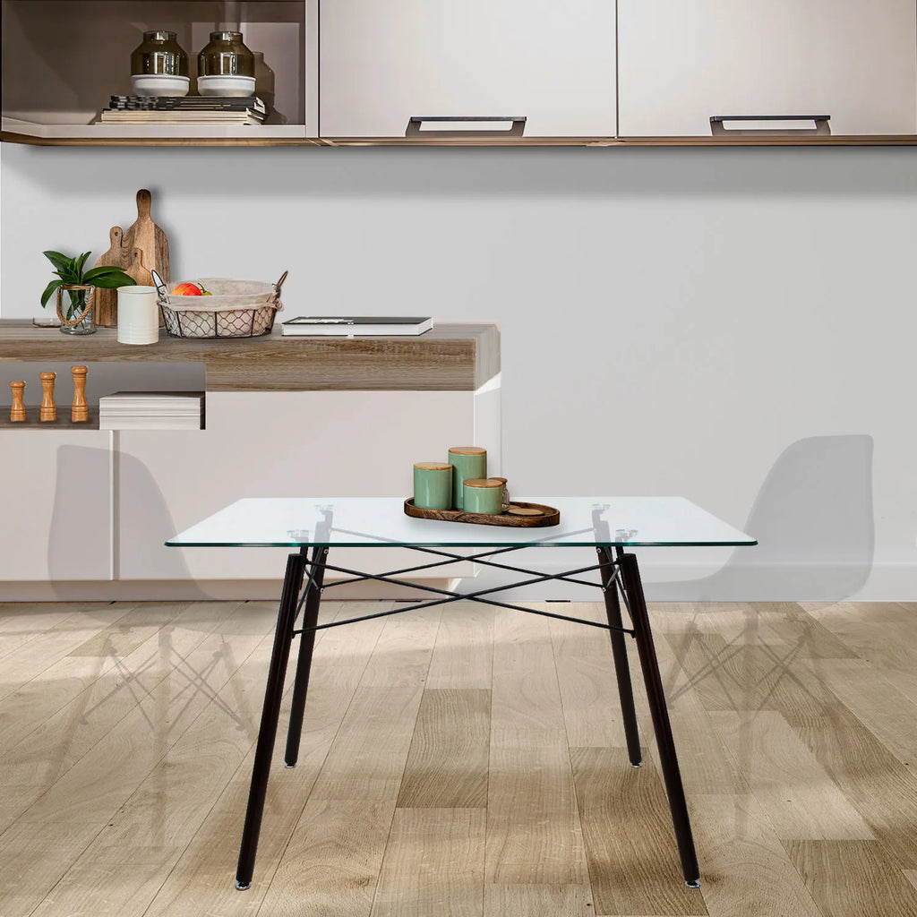 Mesa de Comedor Rectangular T5 Nogal