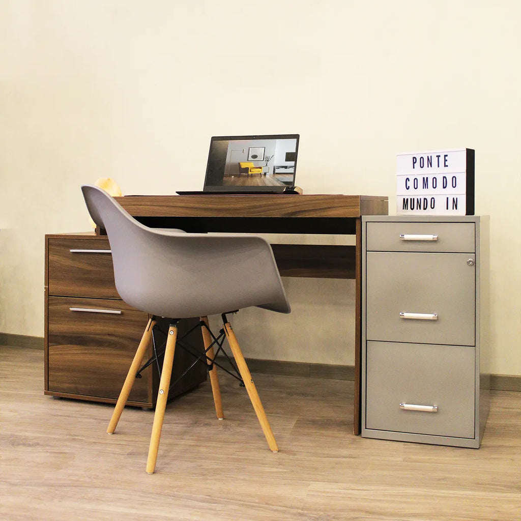 Archivero Metálico 2+1 gavetas Carta 17069 Gris