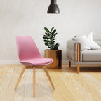 Comedor Mesa oslo Cristal T8 + 4 Sillas Frankfurt