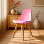 Silla Frankfurt acojinada | Silla Eames para comedor