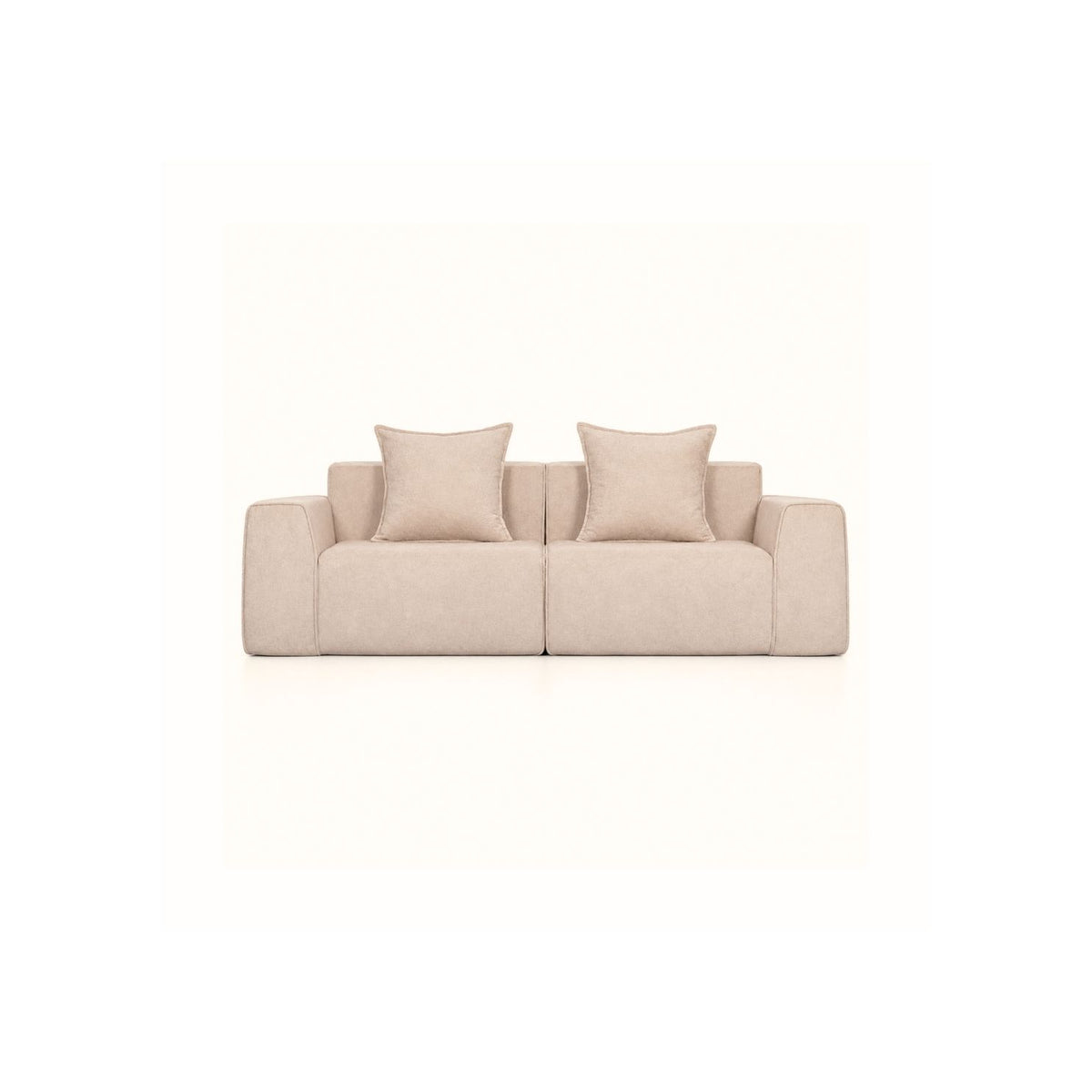 Sofá Loveseat Beira de 2 Plazas Comprimido en Caja