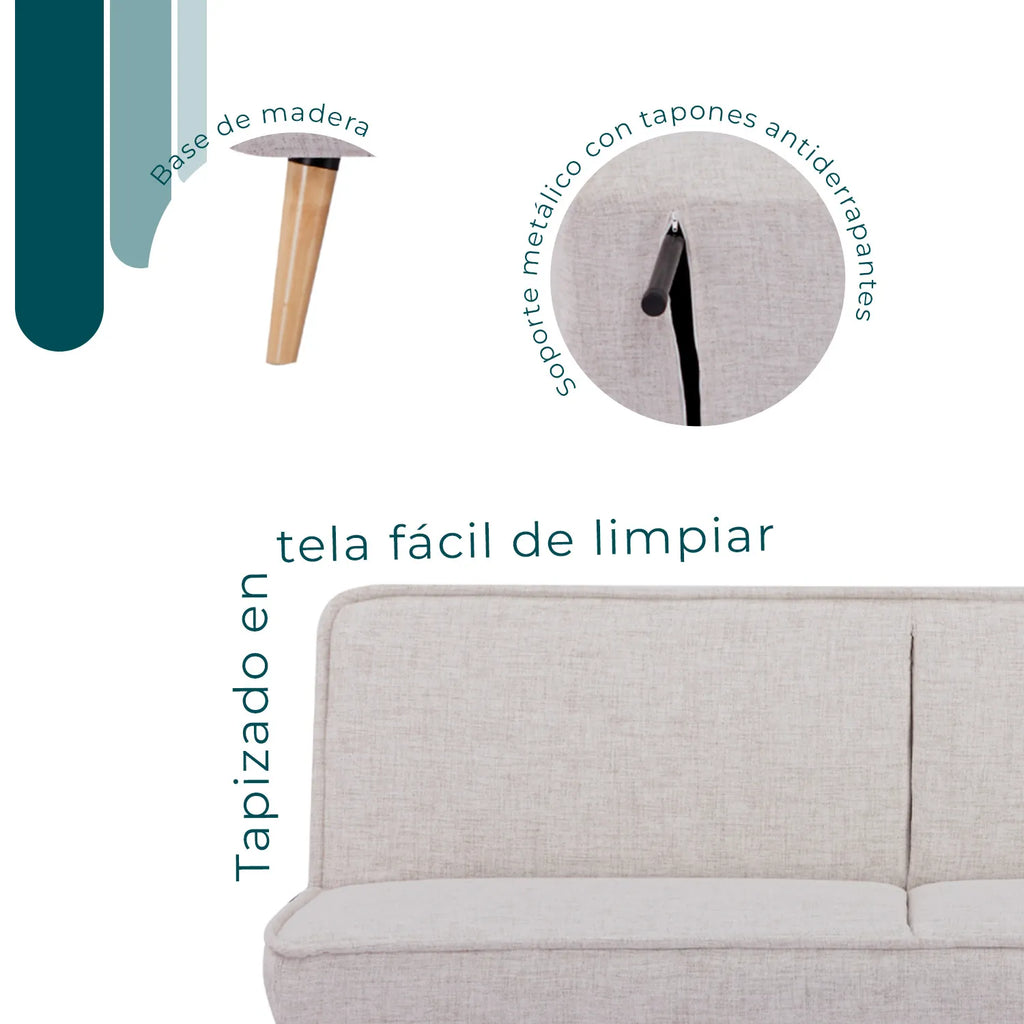 Sofá Cama Novara L160