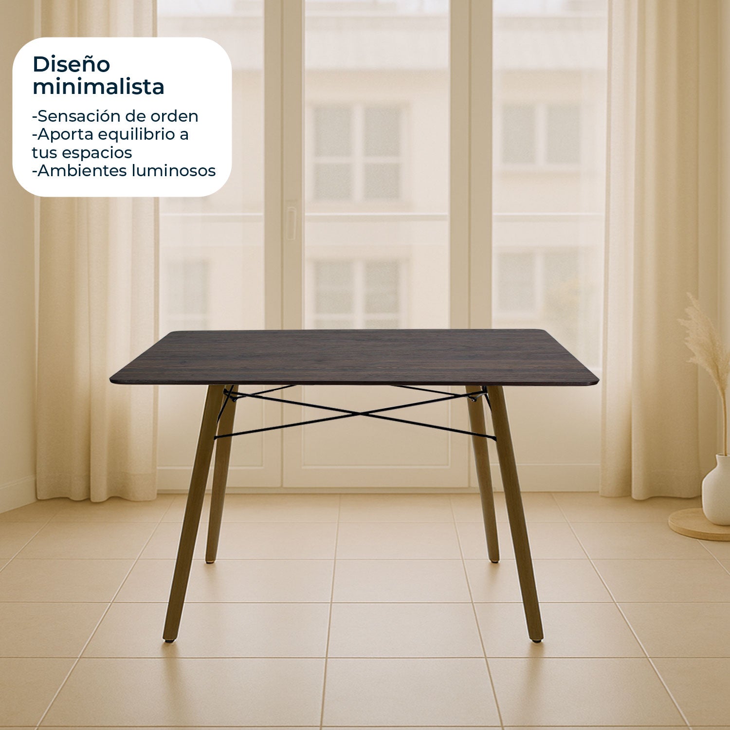 Mesa de Comedor Rectangular Oslo